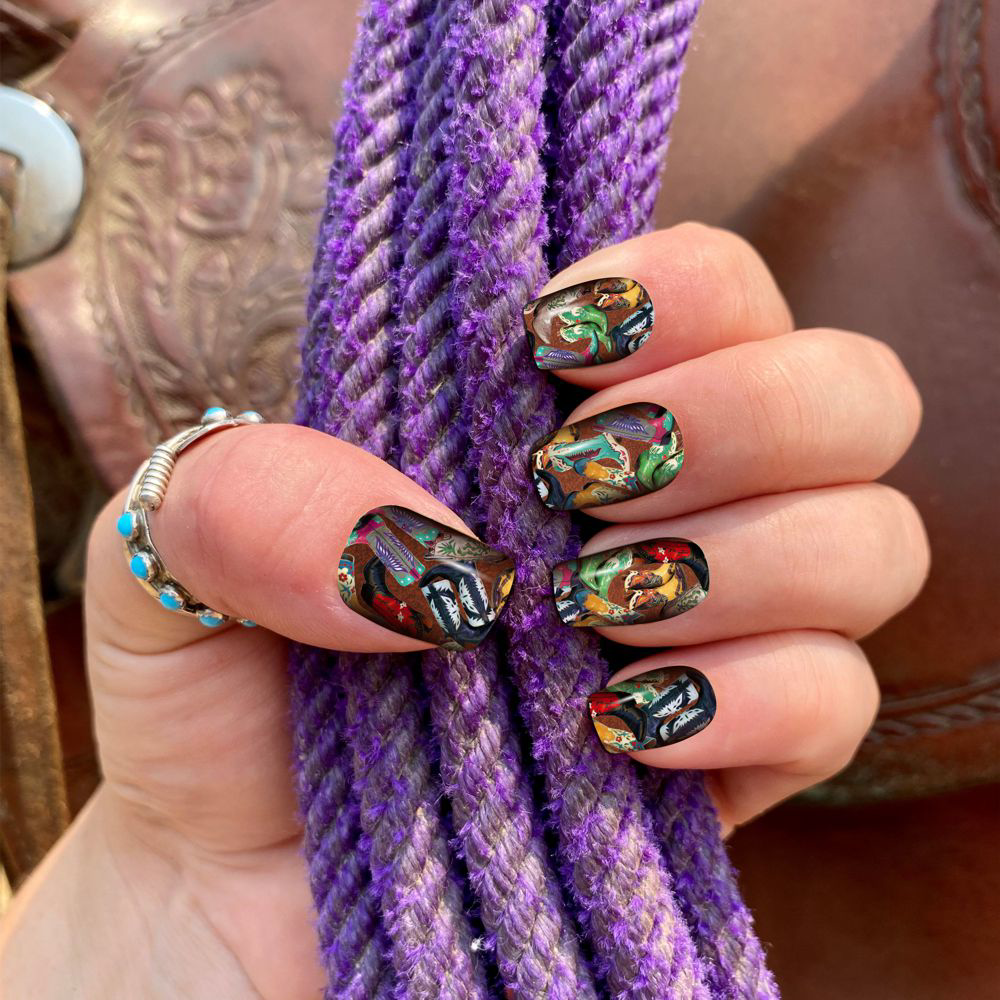 Rustic Western Nail Strip